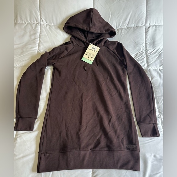 NEW ORAKI SZ Small French Terry Long Hoodie - Picture 1 of 4